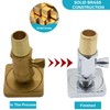 Backnets Brass Shower Body Jets with Adjustable Flow, Massage Spa