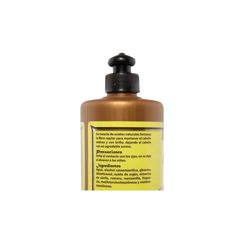 Crema Peinar Rizos Definidos Aceite Argan Incredible 250ml