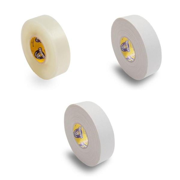 Howies Hockey Stick Tape Premium Cloth White (2) / Clear