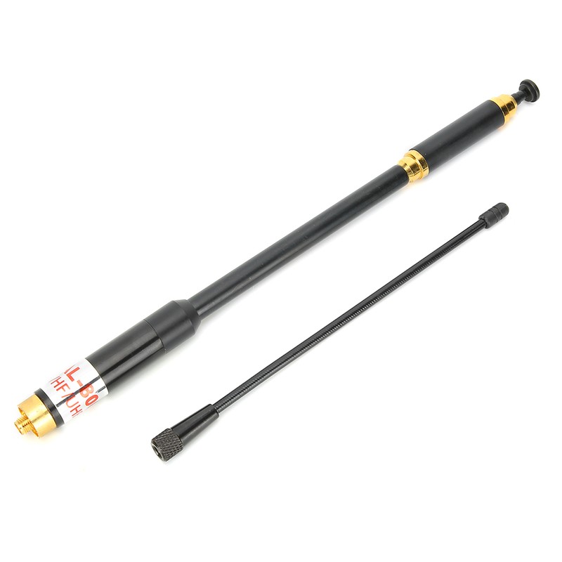 Handheld Two Way Radio Telescopic Antenna UV Dual Frequency Range