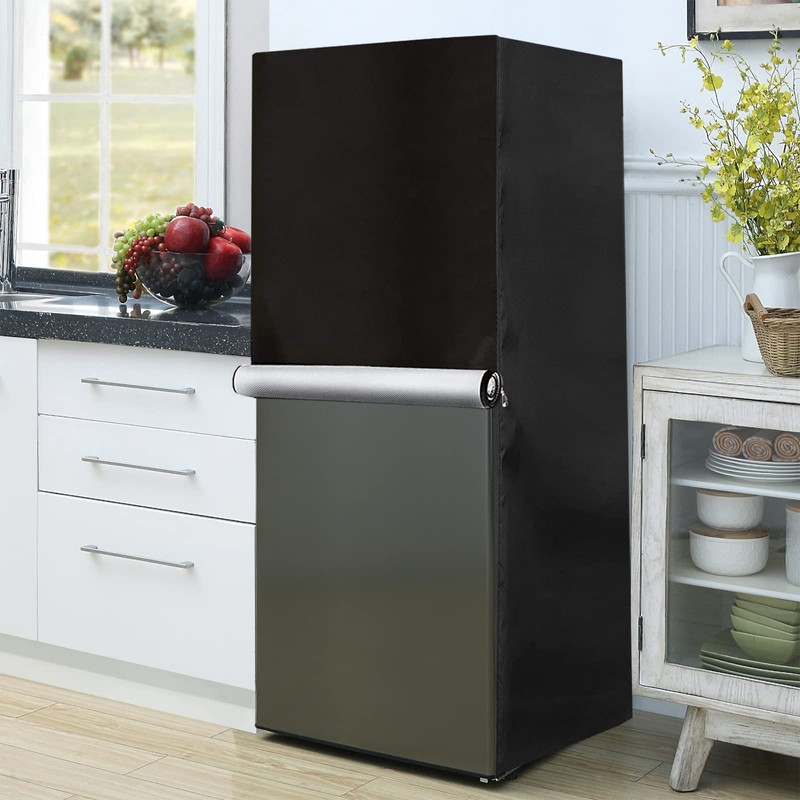 Bitubi Upright Freezers Cover,Outdoor Refrigerator Cover,– Waterproof, Dustproof, Sun-Proof, 34"