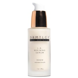 DRMTLGY Sérum Refinador Facial Con Ácido Láctico Al 12 - Sérum Exfoliante Facial Con Aha Y Pha - Sérum Antimanchas Con Extracto Iluminador De Raíz De 