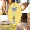 Butterfly Crystal Garden Hanging Teardrop Prism Pendant for Window Rainbow