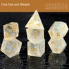DND Liquid Dice Set Polyhedral Dice for Dungeons & Dragons