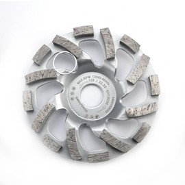 Diamond Grinding Disc Grinding Discs Diameter 180 mm and 22.23 mm Hole Cup Wheel with Cross Double Tooth