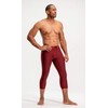 DEVOPS 2 Pack Men's 3/4 Compression Pants Athletic Leggings (Small,