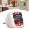 Fydun Socket Tester, LCD Digital Display, Phase Detector, Ground Wire,