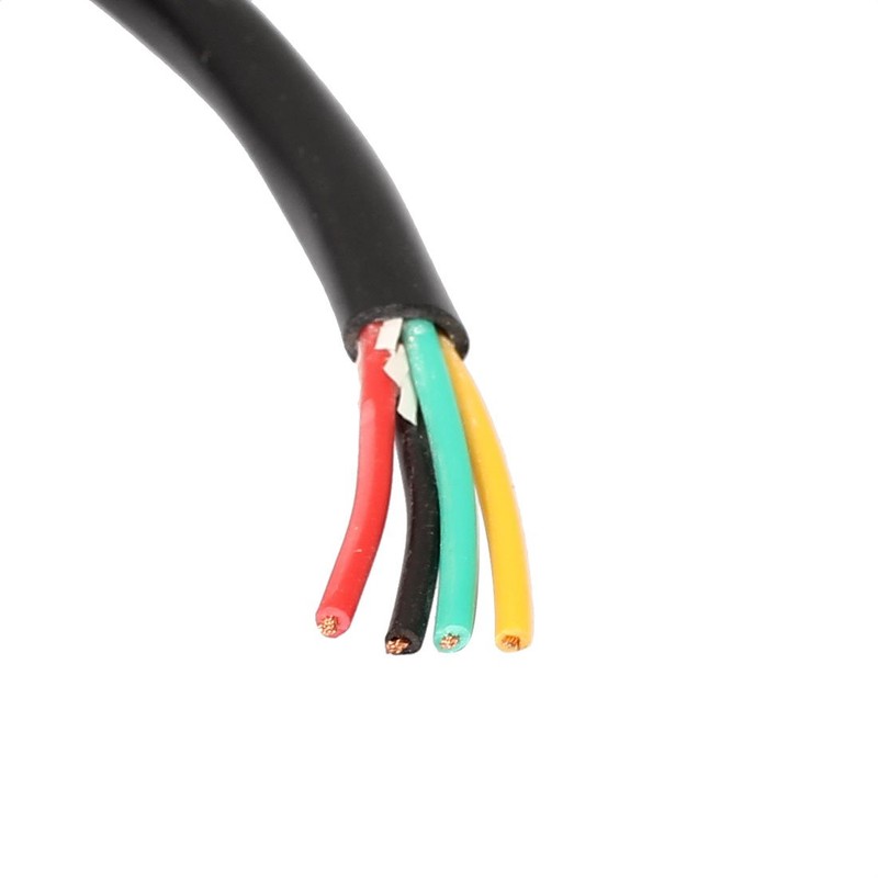 sourcingmap GX12 20cm Joint Type 4 Pin Male Aviation Connector