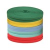 NAUZE 10 Rolls Solid Color Double Fold Bias Tape 1/2"