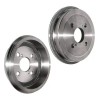 DuraGo x2 DuraGo REAR Brakes Drums BACK Brake Drum Kit