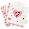 Pandecor - Servilletas desechables para el día de San Valentín,