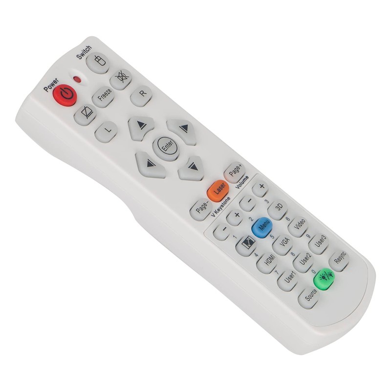 ALLIMITY Replacement Remote Control for ViewSonic Projectors LM-2401 IR1304L