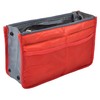 Vercord Purse Organizer,Insert Handbag Organizer Bag in Bag Red M