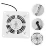 Gadpiparty Bathroom Ventilation Fan Wall Mount Exhaust Fan for Kitchen
