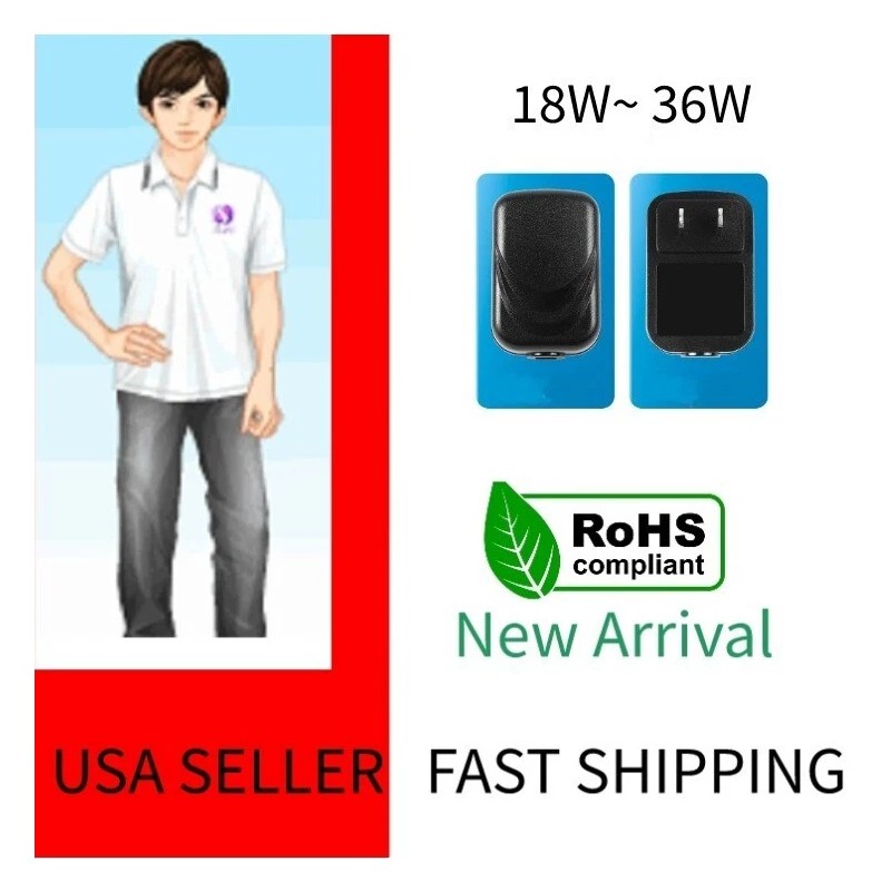 WHITH AC 110V/AC Adapter 9V For Delta Faucet EP73954 Touch2O