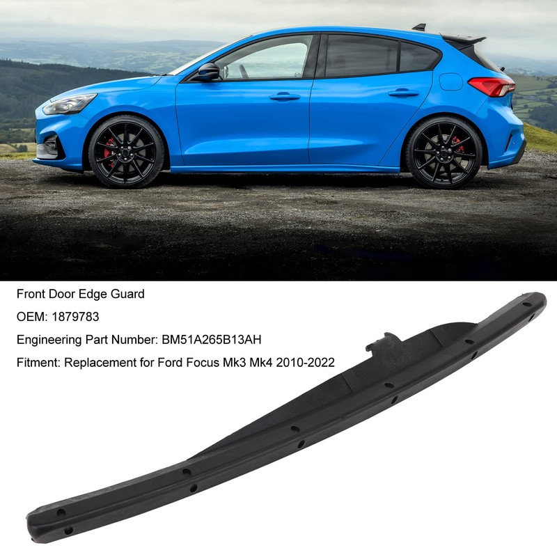 Akozon Door Shield, Black Front Left N S Door Shield