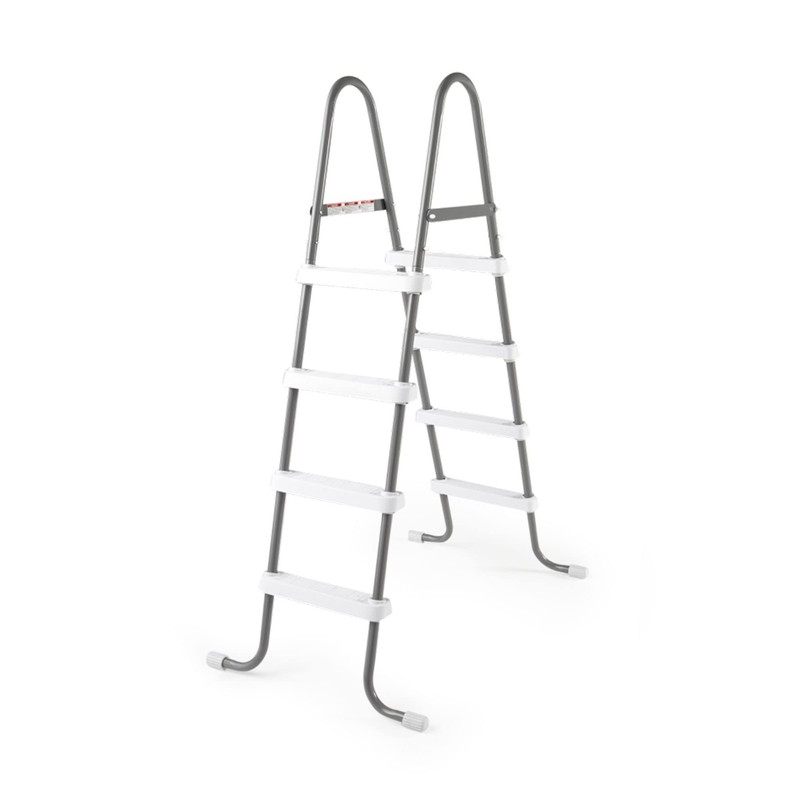 Intex Steel Frame Above Ground Swimming Pool Entry/Exit Ladder for