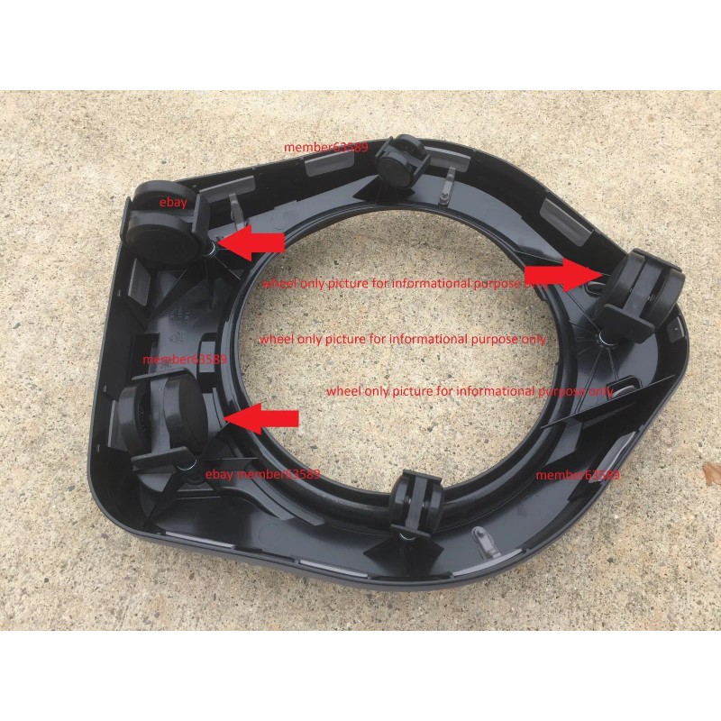 Rainbow GENUINE RAINBOW VACUUM E2 Black Series Castor Wheel for