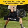 32ft Regulation Size Portable Outdoor Volleyball Net Set System for