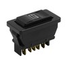 X AUTOHAUX DC 12V Universal 5 Pins Momentary Electric Power