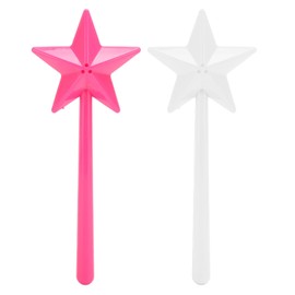 Varita Salero y Pimentero, Set Dispensador de 2 Piezas para Cocina, Dispensador de Polvos Saborizados, Fiesta, Material ABS, y Negro (3 agujeros)