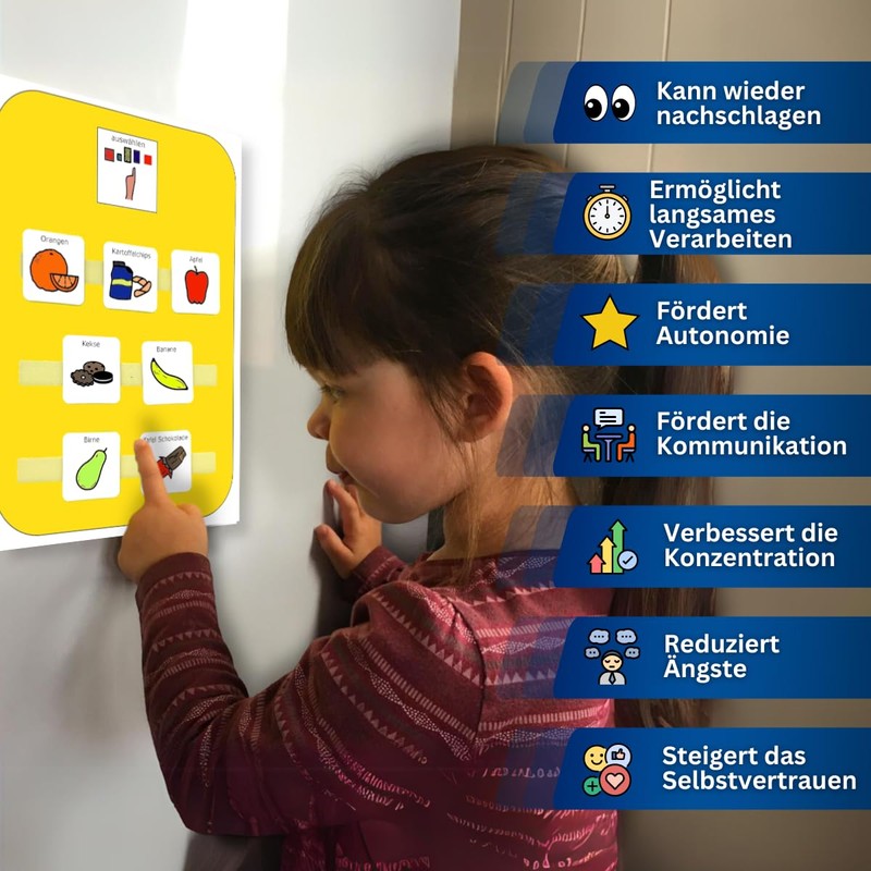 Snack Selection Nonverbal Communication Board - Autism Aids - 15