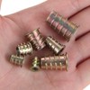 Mtsooning 120PCS M4 M5 M6 M6 M8 M10 Threaded Insert