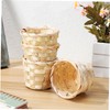 Levemolo Woven Baskets Set 4pcs Small Storage Baskets Desktop Organizer
