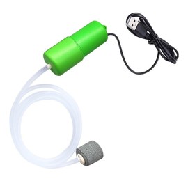 ENJOY-UNIQUE Aquarium Air Pump Mini USB Oxygen Pump Aquarium Oxygen Pump Aquarium Accessories Fish Tank Oxygen Aerator with Air Stone