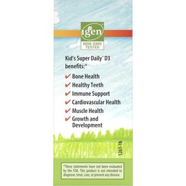 Super Daily D3 Liquid Vitamin D Drops – 600 IU (15 mcg) per Serving, 2.54 mL, Vegetarian, Unflavored Supplement for Bone, Immune & Overall Health