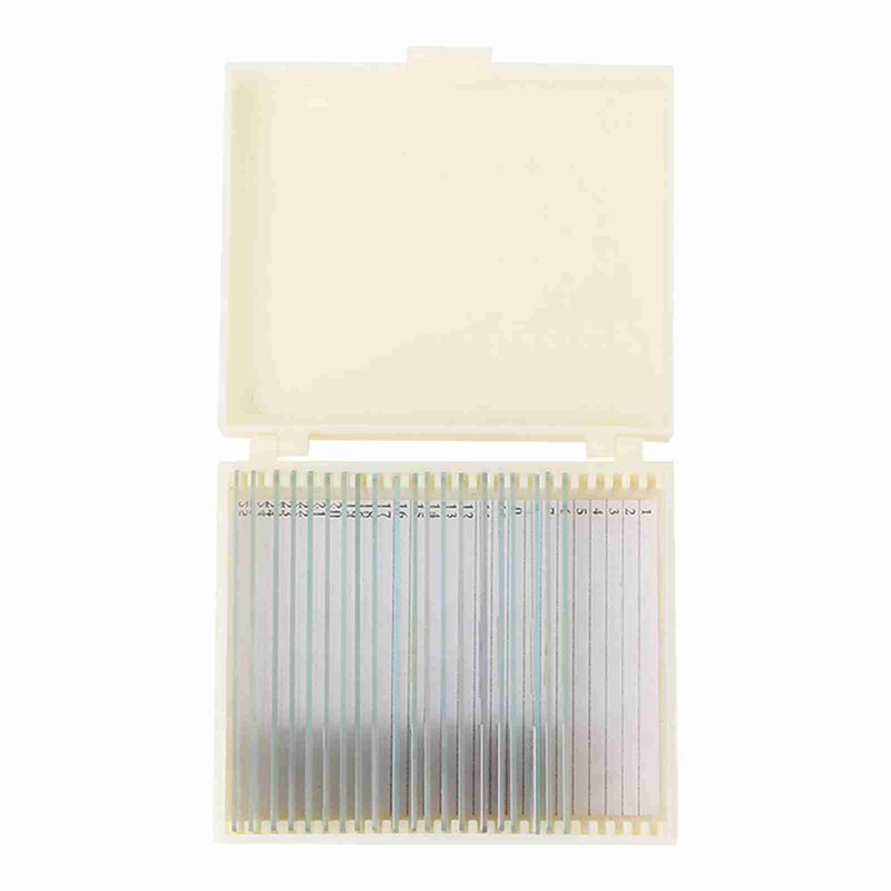 20pcs Microbiological Bacterial Specimens Biology Microscope Slices Lab Specimen