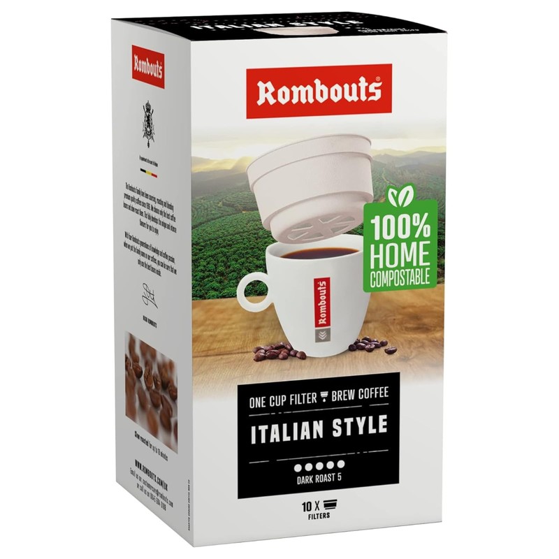 Rombouts One Cup Filter Coffee Variety Bundle - Original, Italian