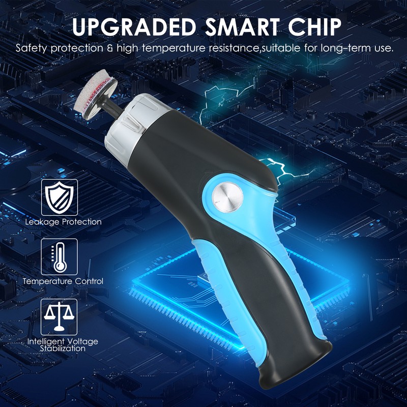 60W Mini Polishing Machine with USB Charging Cable 8500RPM Variable