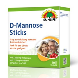Sunlife D-Mannose Sticks