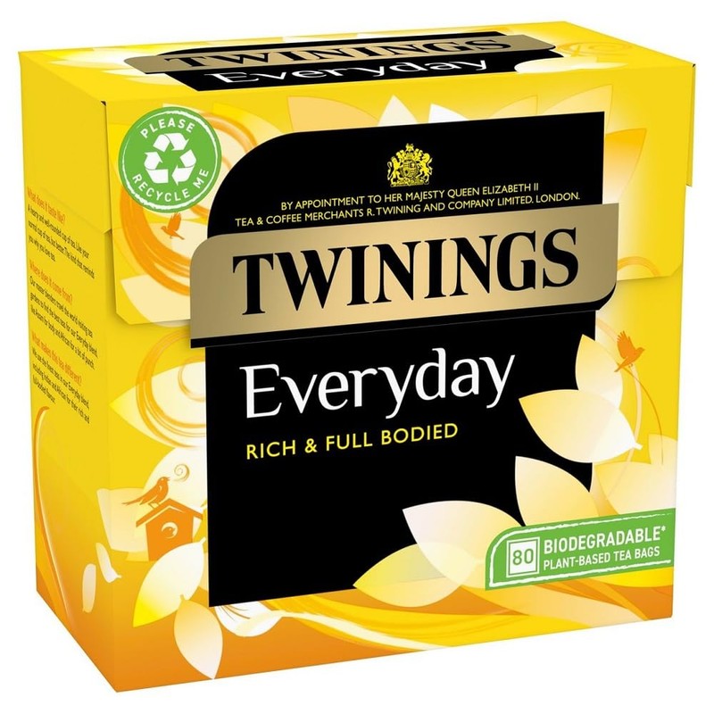Twinings Everyday Tea Bags 100 Pack of 2 Boxes