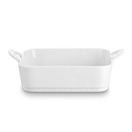 Pillivuyt France, Toulouse Small Square Baker, 6.75 Inches x 6.75 Inches, Oven-Microwave-Freezer