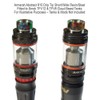 Armerah Abstract 810 Drip Tip eCig Mouthpiece Short/Wide Resin/Steel Single