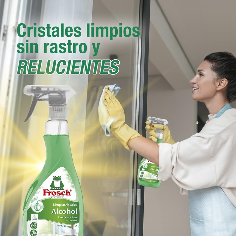 Frosch Eco Limpiacristales Pistola 500 per uso quotidiano, formato pratico