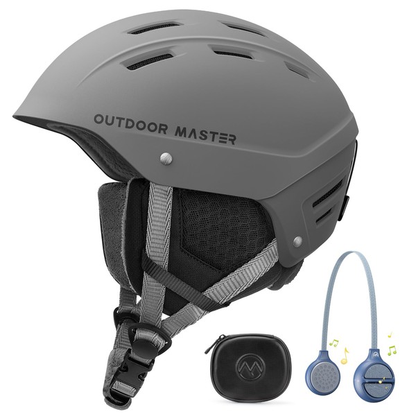 OutdoorMaster Kelvin II Ski Helmet and Wireless Bluetooth Set -
