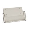 Taymar A5 Landscape Wall Mounting Leaflet Holder - Clear