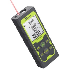 Laser Measure, Inkerma Laser Measurement Tool, 328Ft/100M Laser Distance Meter with Angle Sensor, Ft/in/M Multiple Units, Length/Area/Volume/Pythagorean Mode,Battery Included