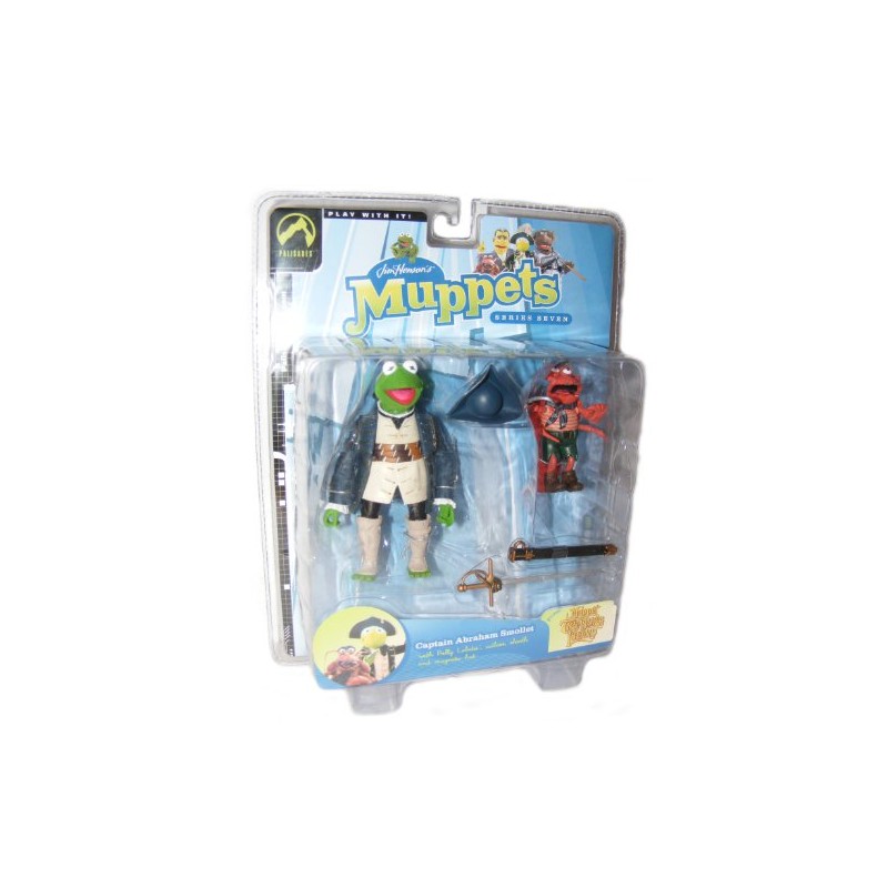 The Muppets Series 7 Action Figure Kermit as Captain Abraham