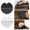 GlamorDove Hair Extensions Heat Protector Shields with Scale Design 20PCS