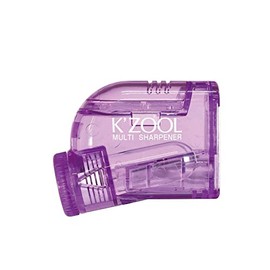 KUTSUWA STAD K'ZOOL Sharpness Adjustable Pencil Sharpener, Translucent Purple (RS035PU)