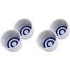 j-pure hitomi Japanese Mino Ware Ceramic Sake Cups set, Blue