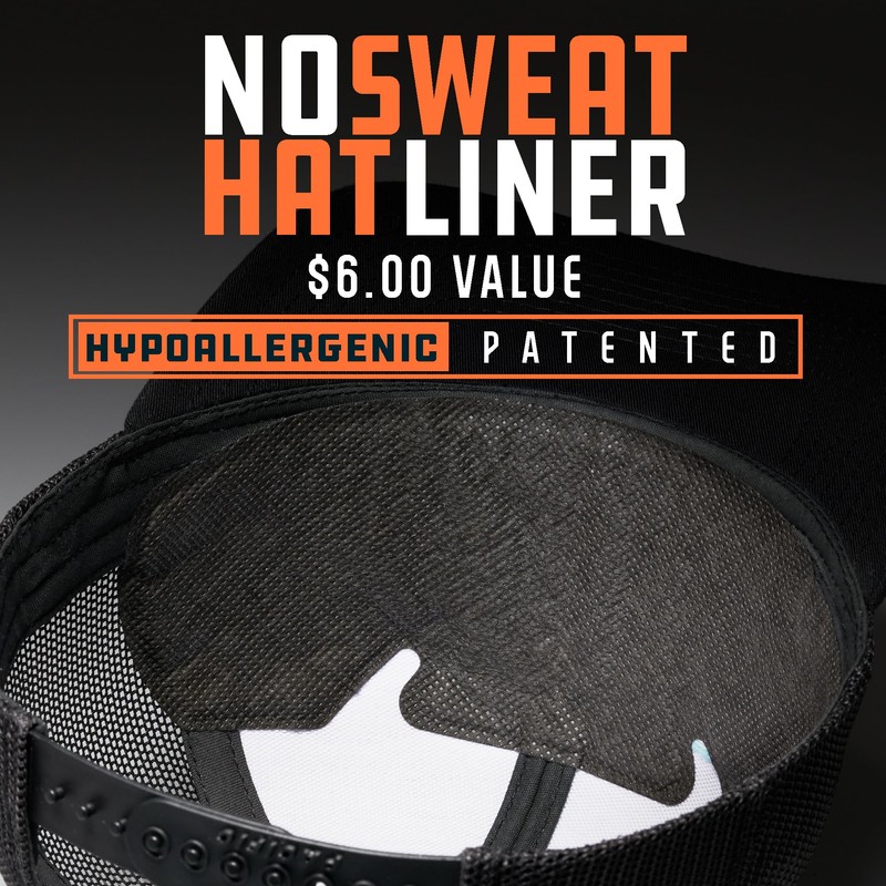 LARIX Gorra de camionero - Tamarack Mountain, Negro/ Gris, 6