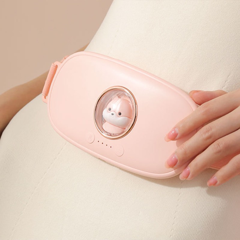 Uterus Heating Belt 4 Gear Adjustable Pain Reduce Vibrating Hot