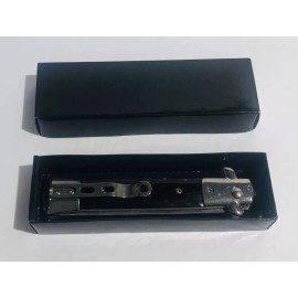 Unbranded Automatic Push Button Folding Comb Switchblade Knife Looking Brush Comb BP-40173