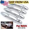 Xukey Chrome Door Handle Cover Trim Catch Molding For Toyota