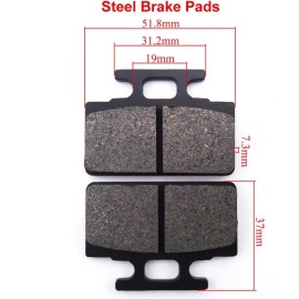 GY6 STORE BRAKE PAD SET FOR TAO PONY / ATM / SPEEDY SCOOTERS 50cc QMB139